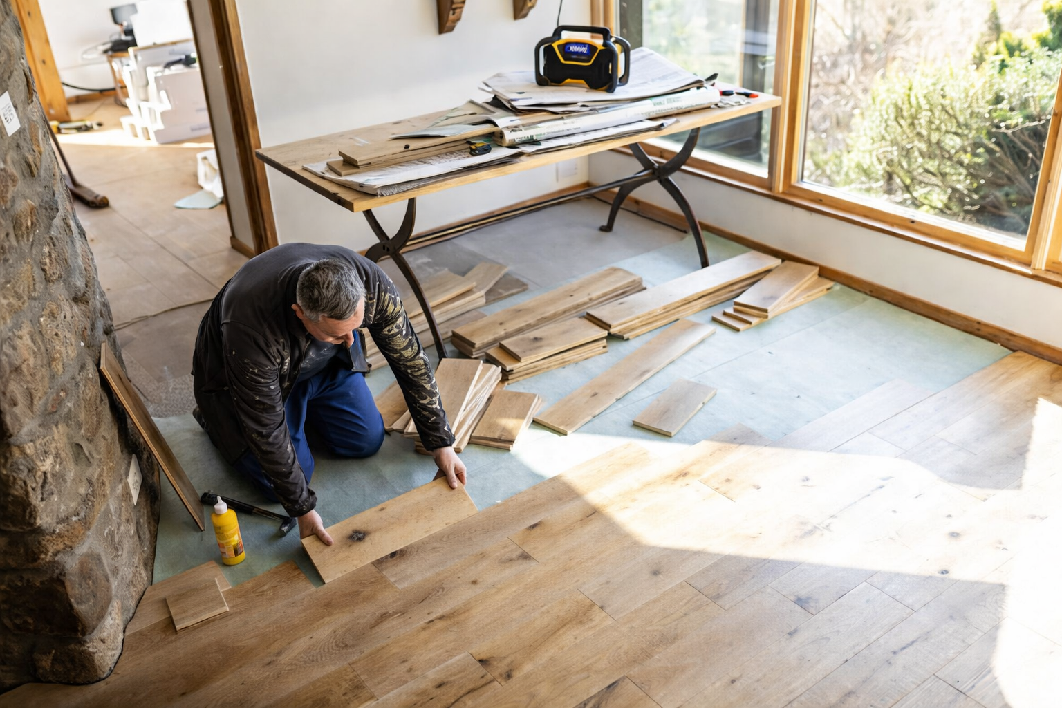 Lokale snekkere og tømrere i Innlandet